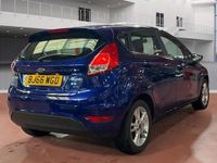 Used Ford Fiesta Zetec 2016 Blue Hatchback