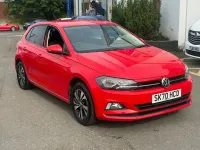 Used VW Polo Match 95 HP (69 kW) 2020 Red Hatchback