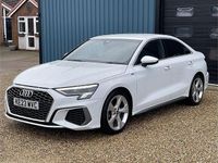 Used Audi A3 S-Line 110 HP (80 kW) 2023 White Sedan