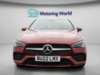 Used Mercedes CLA180 Shooting Brake AMG line 136 HP (100 kW) 2022 Red Estate