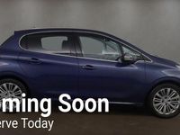 Used Peugeot 208 Allure 82 HP (60 kW) 2016 Blue Hatchback