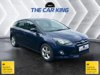 Used Ford Focus Zetec 125 HP (91 kW) 2013 Blue Hatchback