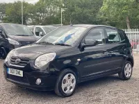 Used Kia Picanto 64 HP (47 kW) 2011 Black Hatchback