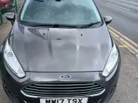 Used Ford Fiesta Titanium 100 HP (73 kW) 2017 Grey Hatchback
