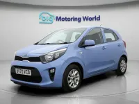 Used Kia Picanto 84 HP (61 kW) 2020 Blue Hatchback