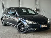 Used Seat Leon Ecomotive 115 HP (84 kW) 2017 Black Hatchback