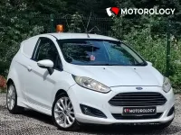 Used Ford Fiesta Sport 94 HP (69 kW) 2013 White Van