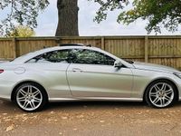 Used Mercedes E350 AMG line 258 HP (189 kW) 2017 Silver Coupe