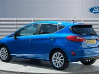 Used Ford Fiesta Titanium 101 HP (74 kW) 2020 Blue Hatchback