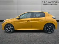 Usado Peugeot 208 Allure 75 HP (55 kW) 2020 Amarelo Citadino