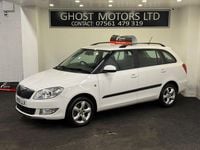 Used Skoda Fabia SE 105 HP (77 kW) 2012 White Estate
