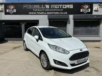 Used Ford Fiesta Titanium 2013 White Hatchback