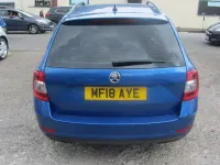 Used Skoda Octavia SE Technology 115 HP (84 kW) 2018 Blue Estate