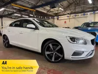 Used Volvo S60 R-Design 2018 White Sedan
