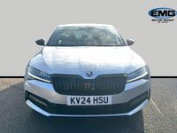 Used Skoda Superb SportlinePlus 150 HP (110 kW) 2024 Silver Hatchback