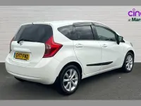 Used Nissan Note S 96 HP (70 kW) 2017 White Hatchback