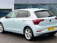 Used VW Polo Edition 95 HP (69 kW) 2025 Crystal ice blue metallic Hatchback