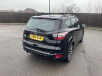 Used Ford Kuga ST-Line 150 HP (110 kW) 2017 Black SUV