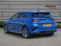 Used Kia Ceed GT-Line 117 HP (86 kW) 2019 Blue Hatchback