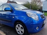Used Kia Picanto 64 HP (47 kW) 2010 Blue Hatchback