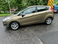 Used Ford Fiesta Zetec 82 HP (60 kW) 2014 Brown Hatchback