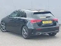 Used Mercedes A180 AMG line 136 HP (100 kW) 2021 Black Hatchback