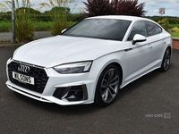 Used Audi A5 S-Line 2022 White Coupe