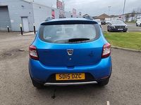 Used Dacia Sandero Ambiance 90 HP (66 kW) 2015 Blue Hatchback