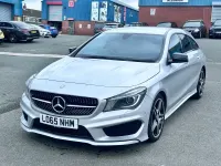 Used Mercedes CLA220 AMG 177 HP (130 kW) 2015 Silver Coupe