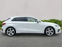 Used Audi A3 S-Line 147 HP (108 kW) 2024 White Hatchback