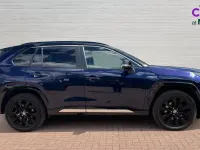 Used Toyota RAV4 Hybrid 218 HP (160 kW) 2021 Blue/black SUV