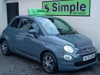 Used Fiat 500 Pop 69 HP (50 kW) 2020 Grey Hatchback