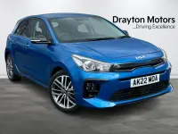 Usado Kia Rio GT-Line S 2022 Azul Utilitario
