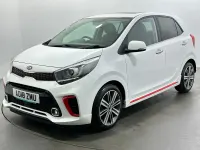 Used Kia Picanto GT-Line S 83 HP (61 kW) 2018 White Hatchback