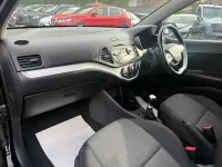 Used Kia Picanto Air 66 HP (48 kW) 2016 Black Hatchback