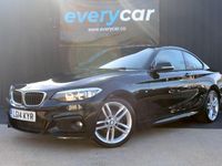 Used BMW 218 M Sport 143 HP (105 kW) 2014 Black Coupe