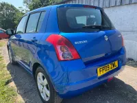 Used Suzuki Swift GLX 102 HP (75 kW) 2009 Blue Hatchback