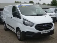 Used Ford Transit Custom 130 HP (95 kW) 2021 White Van