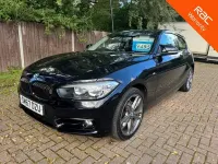 Używany BMW 116 Sport Line 116 KM (85 kW) 2017 Czarny Hatchback