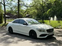Used Mercedes CLA180 AMG line 2017 White Sedan