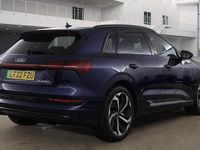 Used Audi e-tron Black Edition 230 kW (313 HP) 2022 Blue SUV