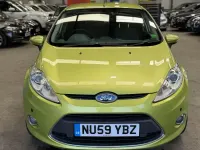 Used Ford Fiesta Titanium 89 HP (65 kW) 2009 Green Hatchback