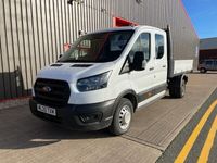 used Ford Transit 2.0 EcoBlue 130ps Double Cab Chassis Tipper