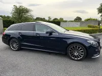 Used Mercedes CLS220 AMG Line Premium 2016 Blue Estate