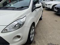 Used Ford Ka Zetec 2013 White Hatchback