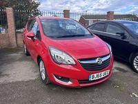 Used Vauxhall Meriva 2015 Red MPV