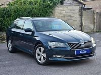 Used Skoda Superb SE 120 HP (88 kW) 2018 Blue Estate