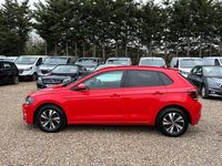 Used VW Polo Match 95 HP (69 kW) 2021 Red Hatchback