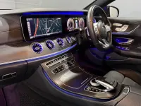 Begagnad Mercedes E350 AMG line 2019 Blå Sportkupé