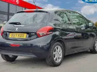 Used Peugeot 208 Active 82 HP (60 kW) 2016 Black Hatchback